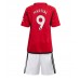 Manchester United Anthony Martial #9 Replika Babykläder Hemma matchkläder barn 2023-24 Korta ärmar (+ Korta byxor)